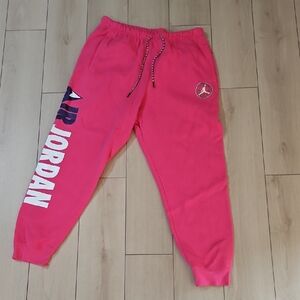 Jordan Womens  Pink Joggers XXL